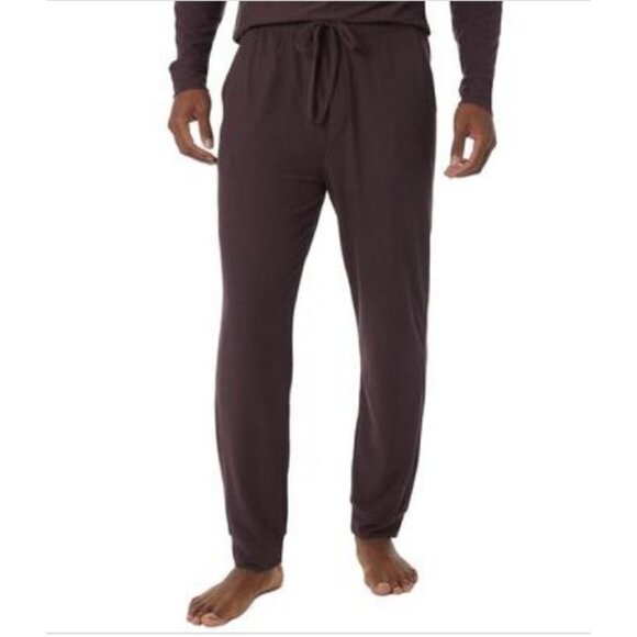 32 Degrees Mens Lightweight Drawsting Pants Rich Plum Size L - Picture 1 of 6